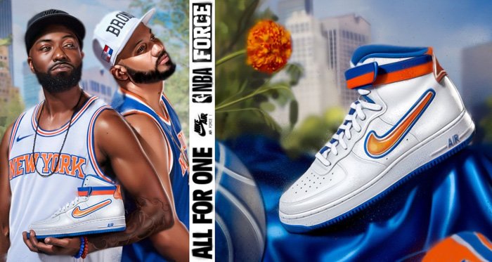 KicksDeals's tweet image. The Brand is Strong 💪

@desusnice and @THEKIDMERO for @nikesportswear 

Cop the NEW "Knicks" AF1 High direct from @nikestore for $110 + FREE shipping with Nike+ bit.ly/2O3Ms8K