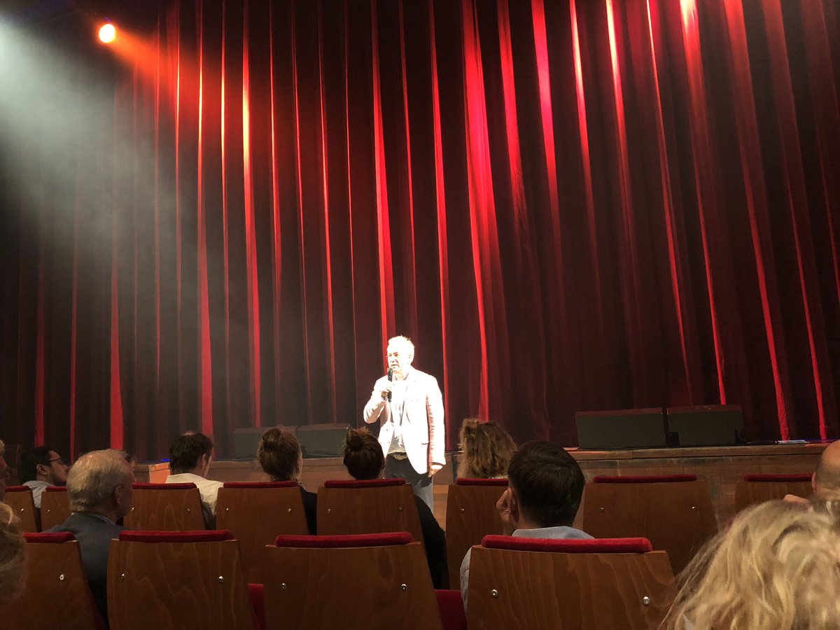 TiborvanBekkum's tweet photo. Vanavond de bijzondere boekpresentatie van @AtyBoers en @marijkelingsma van ‘De 10 principes van agile-lean-teamcoaching’. Bijzondere setting met zelfsturend koor Maze in het Flint theater! #agile #valuebridge https://t.co/sIksnsFiMO