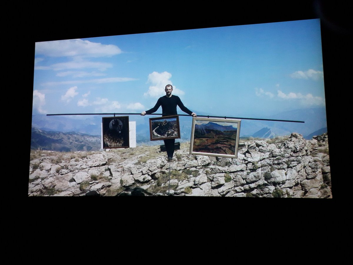 DeniseBryan20's tweet photo. Still time to see amazing works @Biennial in #Liverpool. On till 28th October. #Tightrope #filmstill https://t.co/4qGCjMTPJs