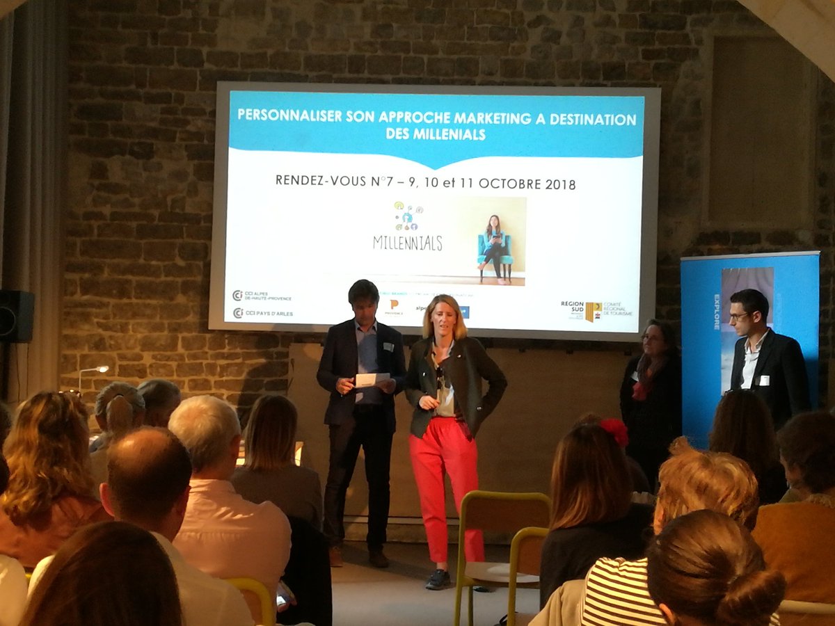 Rdv du CRT à Arles a la Fondation van Gogh sur les Millenials #crtpaca #paca #provence #arles