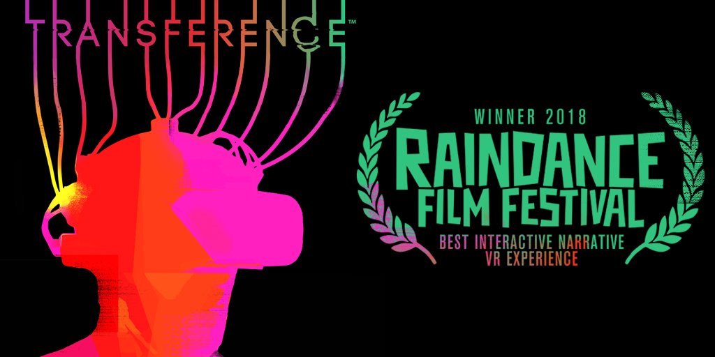 UbisoftVR's tweet image. Bravo to @_SpectreVision and the #TransferenceVR team on securing a win for Best Interactive Narrative Experience at the @Raindance Film Fest!