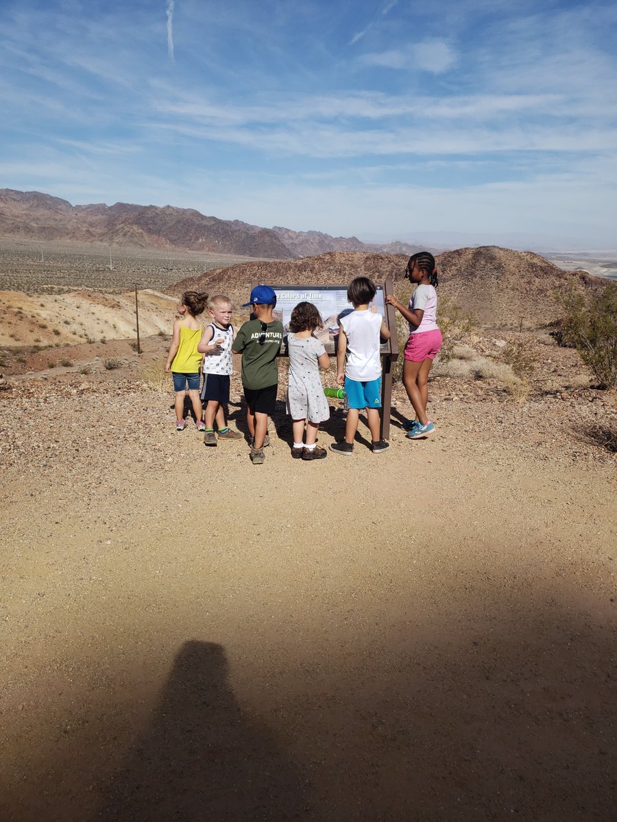 lasvegasymca's tweet photo. We had SIXTY Y ‘Take a Hike’ hikers on our last adventure to the @lakemeadnps Historic Railroad Trail! Next hike scheduled 10/27 at #SloanCanyon! Sign up here: https://t.co/pUmuheTftz. FREE! No hiking experience necessary; all ages welcome! ⛰️ #LetsMoveOutside #ForABetterUs https://t.co/VqPjMy9ALU