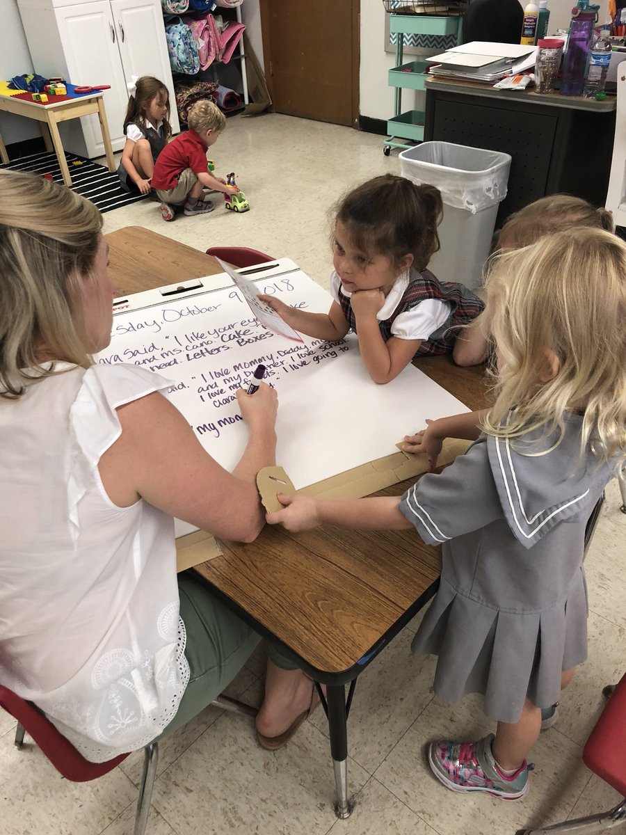 ZismanHSES's tweet photo. News of the Day in the Ladybugs class #bestpractices #hsesprimary #WeAreHSES18 https://t.co/FL9B7rMy1H