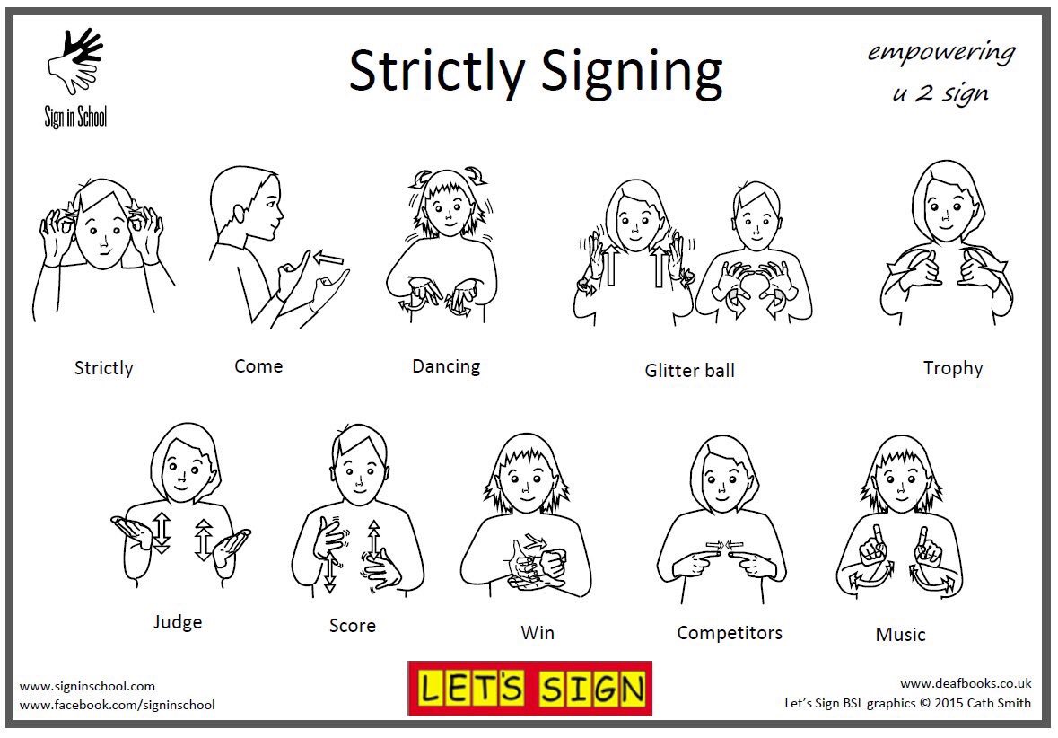 signinschool's tweet image. Fab isn’t it. Please RT #strictlysigning and hopefully we can get the signing #glitterball rolling