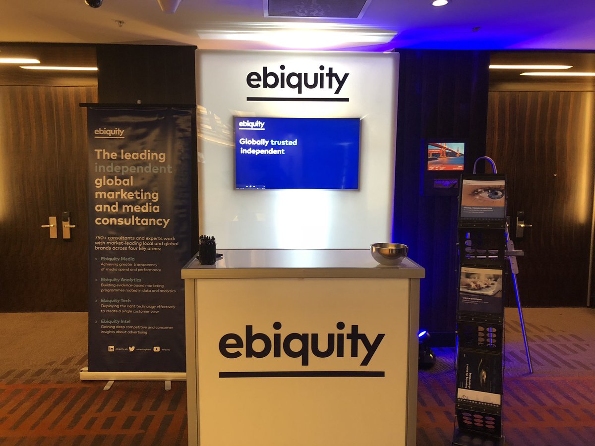 ddobes's tweet photo. Good morning DV!  Come visit us at the booth!#DVSF @ebiquityglobal https://t.co/7zbK3FNVoj