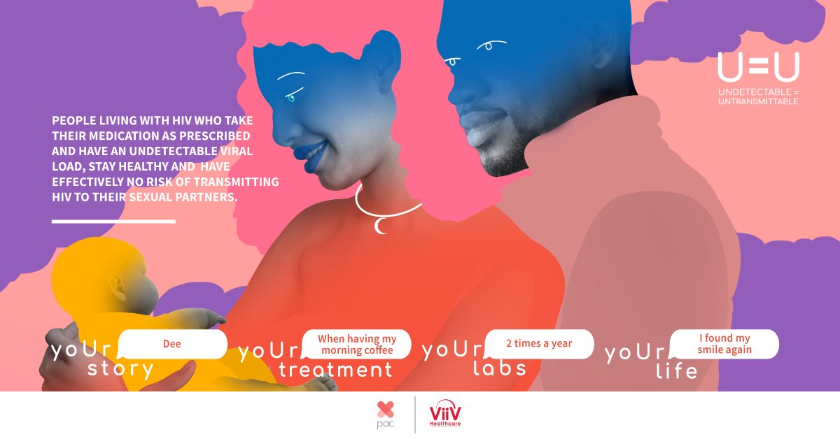ViiVUS's tweet photo. #ICYMI: The +series campaign works to spread the message of #UequalsU through the stories of real people. Hear Dee's story about her experiences living w/ #HIV &amp; U=U at: https://t.co/znq43KhTmG #ViiVProud2Support @PreventionAC https://t.co/D2GDF1A0bx