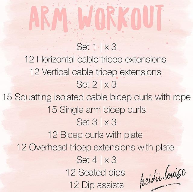 heidihurstsmith's tweet photo. Arms day 💪🏻 feeling rather sore, but was entirely worth it. Each set was repeated three times with 1-2 minutes rest between for maximum muscle growth! -
-
-
-
-
-
-
#armsday #fitnessjourney #musclegroup #superset #fitness #healthylifestyle #vegan #biceps #triceps #upperbody … https://t.co/a8NbFrnBmY