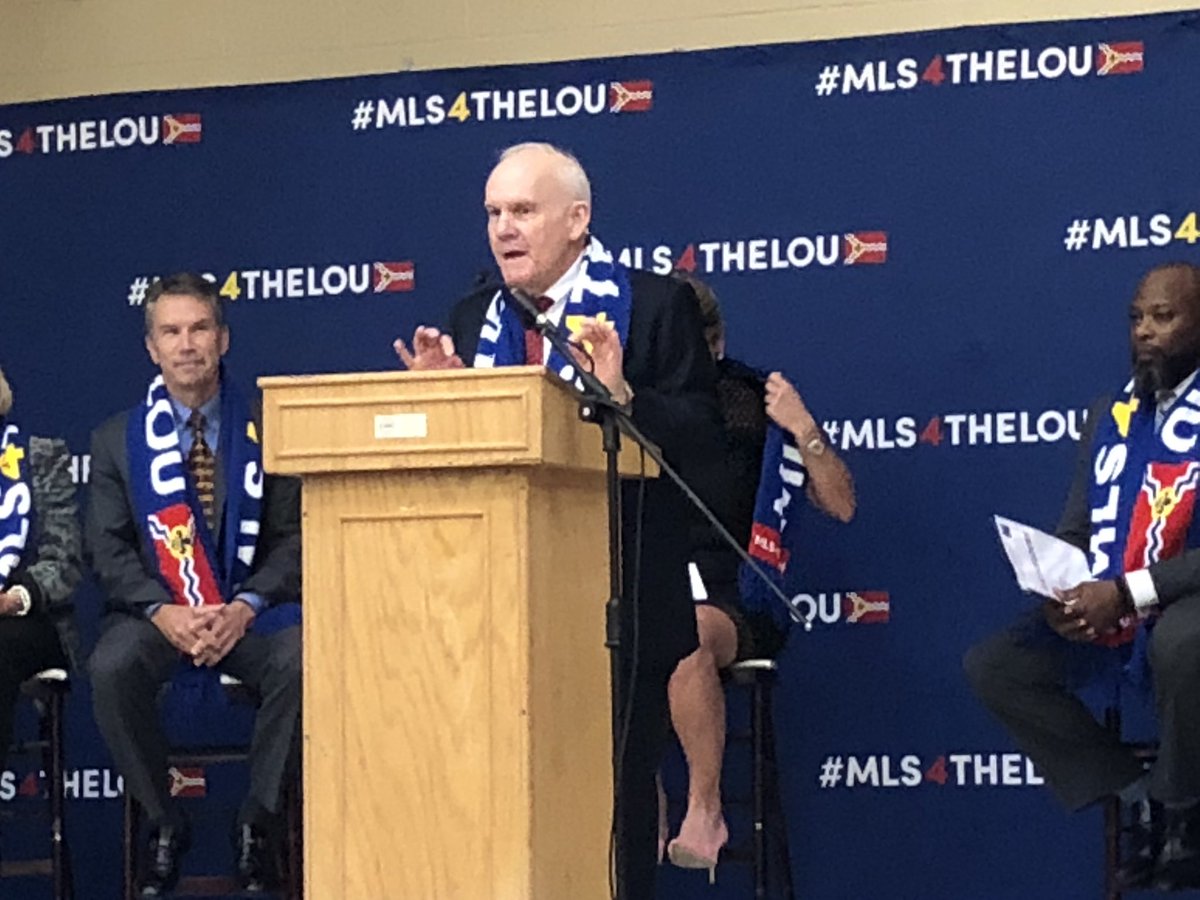 Breaking: Taylor family to lead new effort to bring <a href="/MLS/">Major League Soccer</a> to #STL.  Would be first woman-owned team in the league.  Let’s do this.  #MLS4TheLou