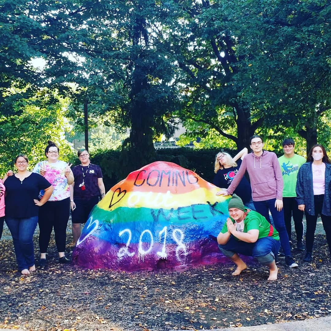 ysunity's tweet photo. #comingoutweek #ComingOut #ysu #ysunity #youngstownstateuniversity #Youngstown https://t.co/gZEYEBMYRd