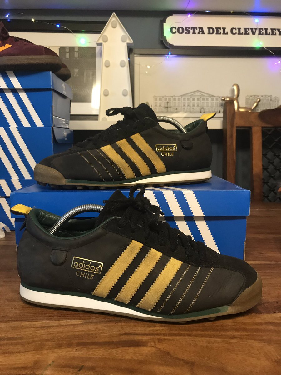 adidas chile 62 trainers black