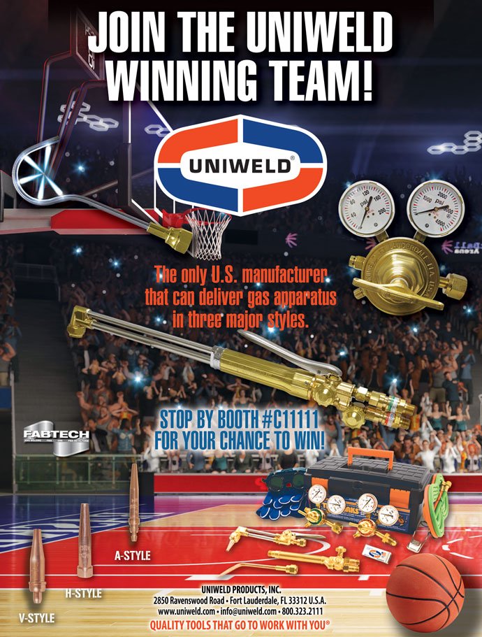 UniweldProducts's tweet photo. Fabtech November 6-8, 2018 at the

Georgia World Congress Center, Atlanta https://t.co/CLXrAbW276