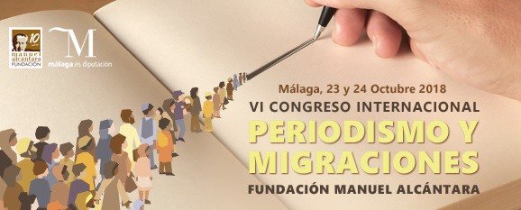 AP_APAlmeria's tweet photo. 'Periodismo y migraciones', congreso internacional de la @FMAlcantara en Málaga.
Con @javierbauluz @Lola_Hierro @alfarmada etc. https://t.co/8cF3u8VPfb https://t.co/nuwSgXbplQ