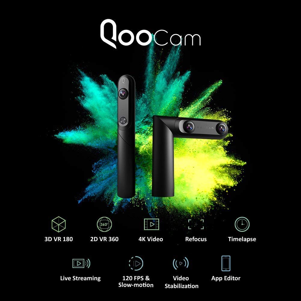 sponsoris's tweet photo. [ #Innovation 🚀 #Tech ] QooCam est le premier appareil photo 4K au monde à combiner les caractéristiques les plus innovantes de la technologie de tournage stéréo 360 ° et 3D ! 📌 #KanDao #QooCam #HighTech #Technologie #Video 🔛 #Amazon

🎯 + d'infos ◉ https://t.co/28BIjRGfxF https://t.co/oFA5t9SICT