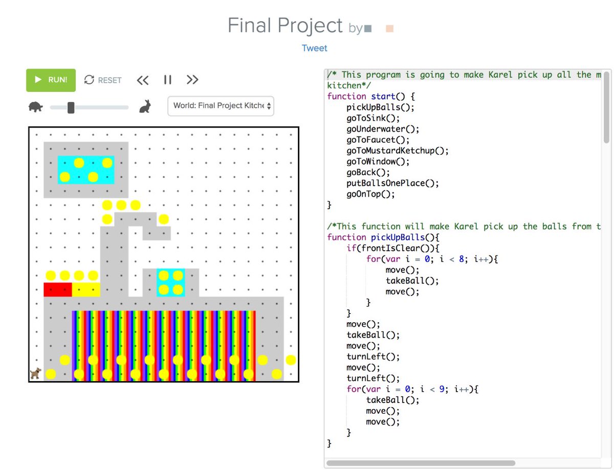 So proud of one of our CS teachers and her 6th grade students. They finished a quarter long class learning text-based coding using <a href="/CodeHS/">CodeHS</a> and had some AMAZING final projects! Here are just a few of them. #CSforALL #CEP814