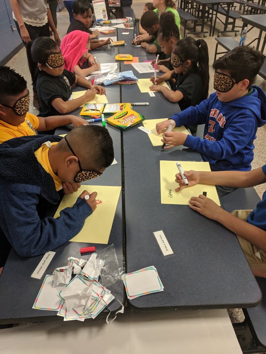 CELEBRATING DISABILITY AWARENESS MONTH AT Mort Elementary. Today third grade rotated through Six stations learning about what it might feel like with a disability. The kids and teachers had a blast. <a href="/ese_mort/">Mort ESE</a>  <a href="/WoodlandJohnson/">Woodland Johnson</a> @MortElementary