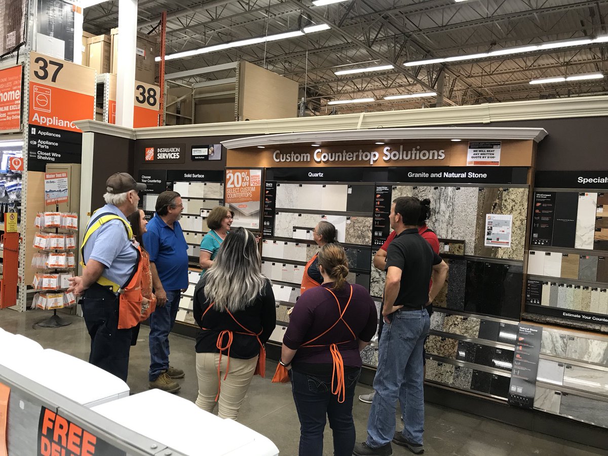 JustinTroster's tweet photo. It’s raining knowledge at 529 today!! Thank you D70 Specialist Cindy Collini for a great Countertop PK! https://t.co/OQNSH8NHhV