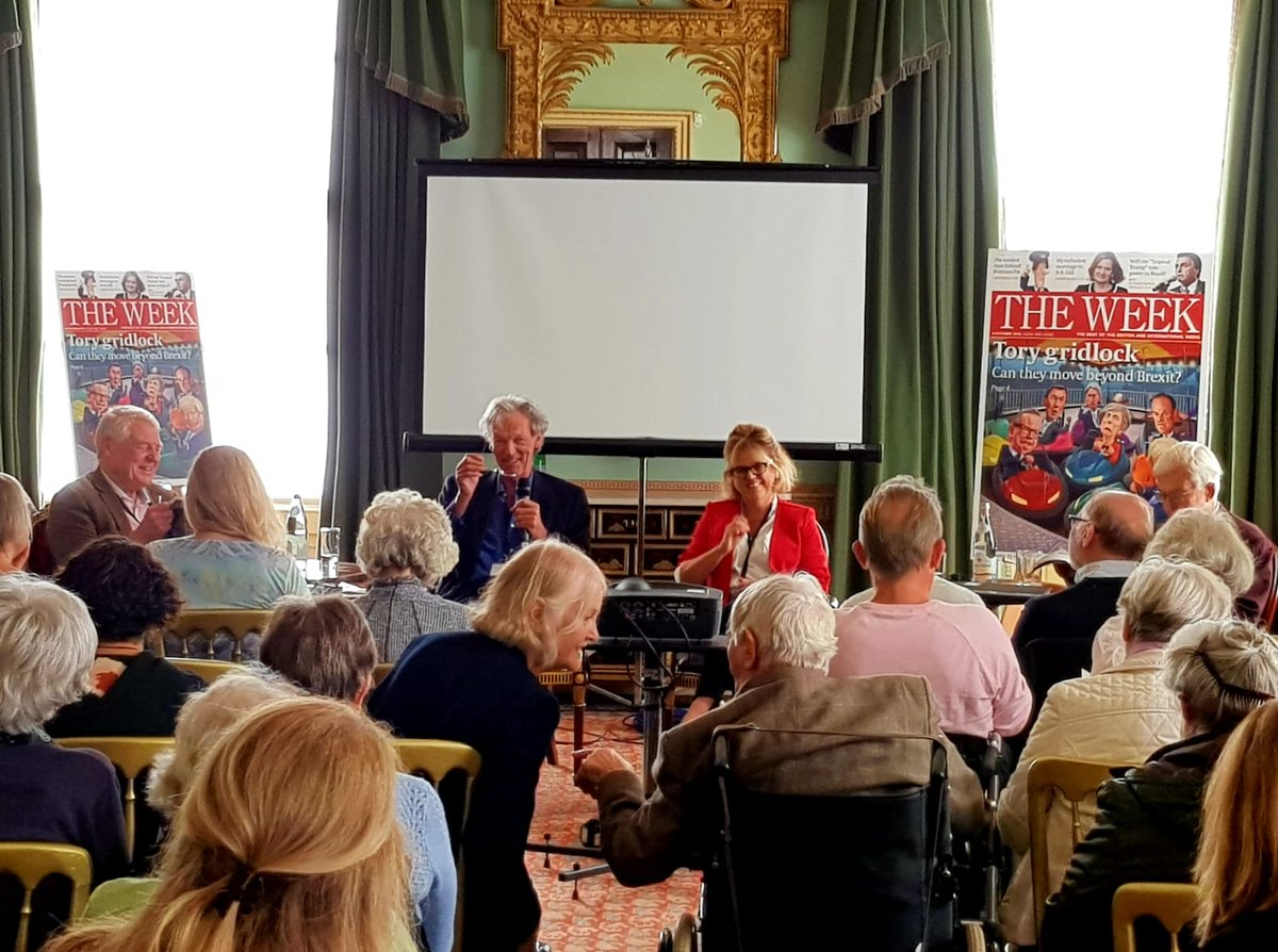 A delight being on <a href="/TheWeekUK/">The Week UK</a> panel at <a href="/AlthorpLitFest/">Althorp Lit Fest</a> beside Lord Ashdown, Lord Baker and Jolyon Connell