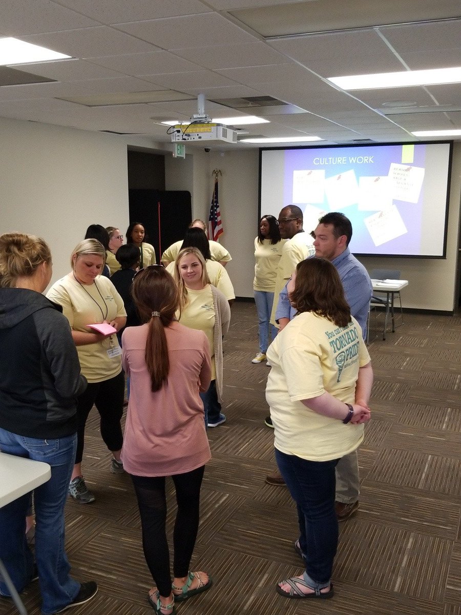 ConnerConquers's tweet photo. Culture works. Adult Positive Culture PD. @tcss_schools @krl1920 @ldpteach @ldjc47 @mattelemsch @ConnerConquers  #gotornadoes https://t.co/HhWZPBk1nN