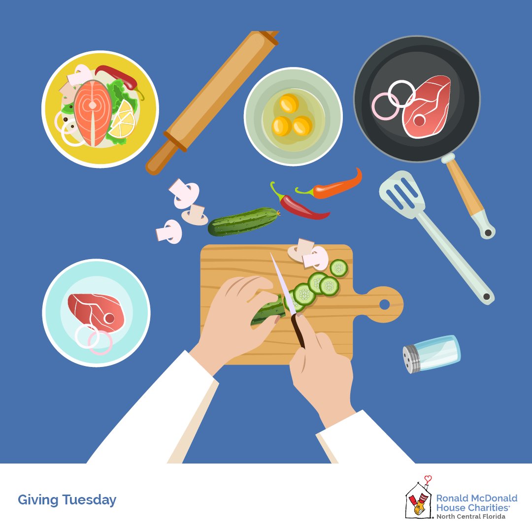 RMHCNCF's tweet photo. Love to cook? Why not volunteer as a #VisitingChef at the House and whip up something delicious for our families! #GivingTuesday #keepingfamiliesclose #forRMHC https://t.co/54B5aHspA9