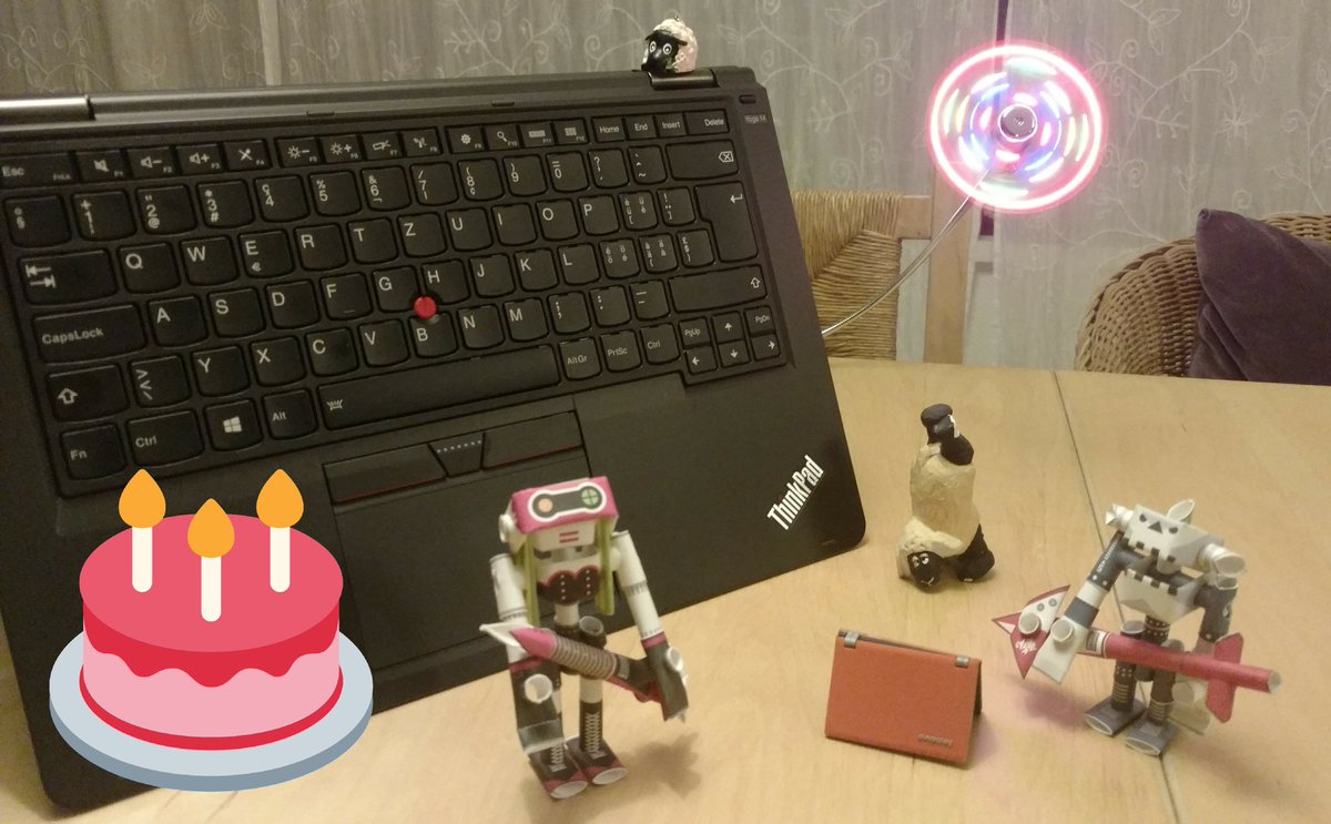 _Tasurinchi_'s tweet photo. @lenovo Wishing many more Yoga birthdays! Let's party!!! ๐๐ #ThinkPadYoga https://t.co/zZMUMYIb9D