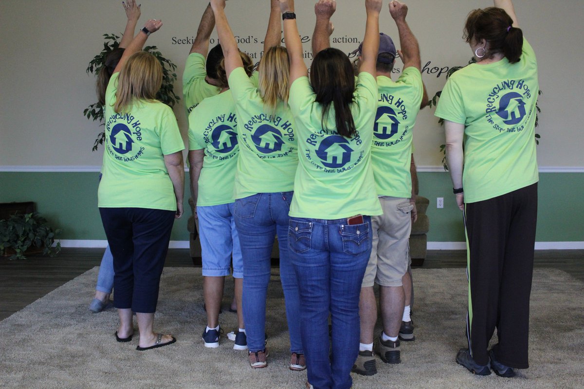 The store and office staff are reaching for the stars!!!!  Come by the Recycling Hope Thrift Store this week and check us out!