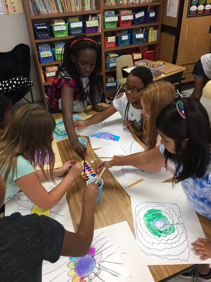 A study of Georgia O’Keefe! ⁦<a href="/RobisonES/">Robison ES</a>⁩