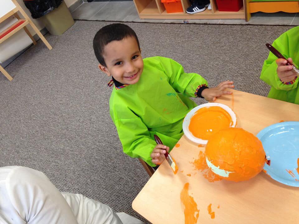 IstanbulSchools's tweet image. Painting #Pumpkins and ice cream 
#Math_game
#Education
#Schooos
#Istanbul
#Turkey