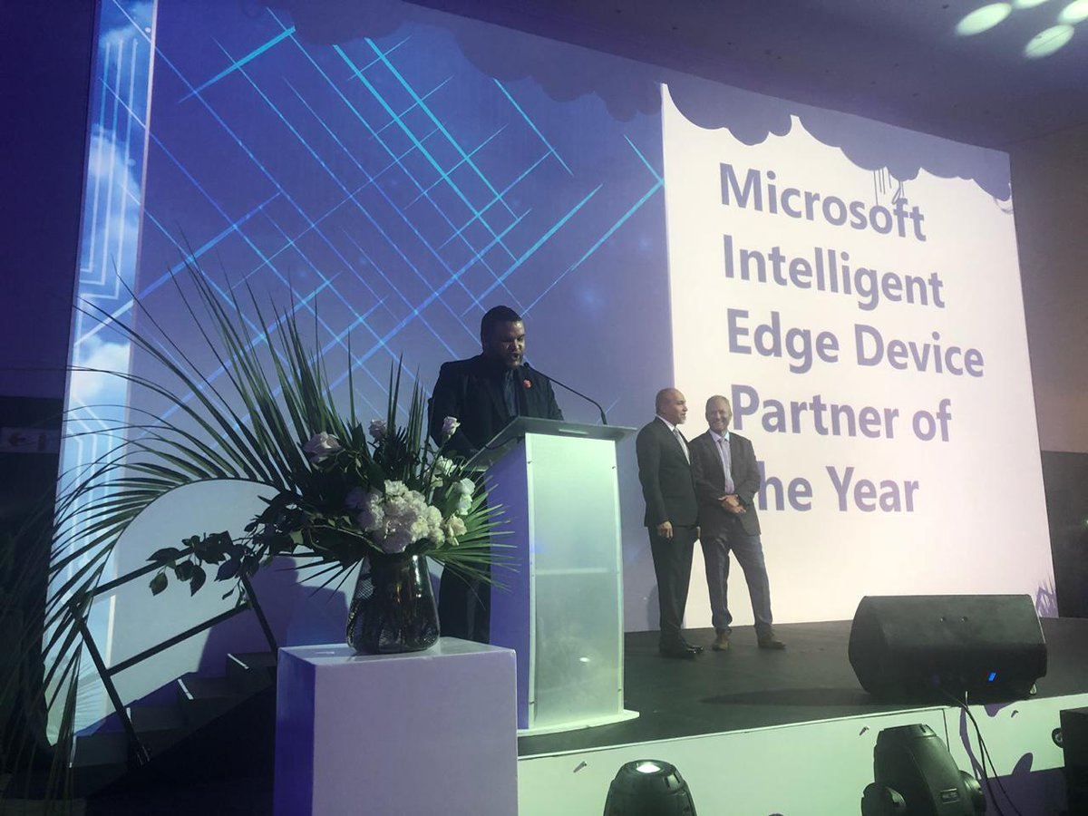 MustekLimited's tweet photo. MUSTEK recognised for its achievement in Device Sales for MECER by Microsoft #MSPartnerAwards @MicrosoftSA https://t.co/FnPP1X4QjX