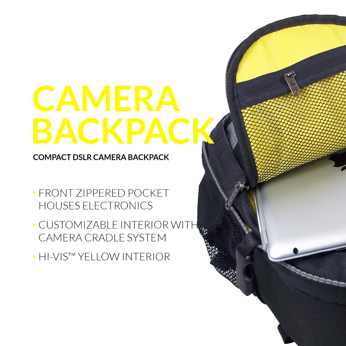 ApeCase's tweet photo. ACPRO1810W – Padded and water resistant ballistic nylon exterior for durability. #ApeCase #Camera #Backpack https://t.co/kFw3rBa69J https://t.co/0AvWHq4gTw