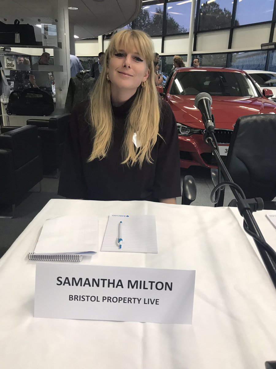 BPLalerts's tweet photo. Our Editor Sam is chairing the panel this evening all about #optimisingopportunities - the south west property market in the next five years #property #southwestproperty #bristol #bath @mogersdrewett @knightfrank @BarclaysUK @MilstedLangdon https://t.co/uaft5XuuuZ