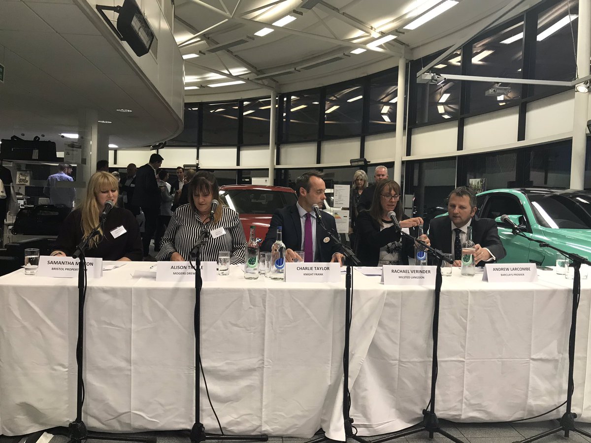 BPLalerts's tweet photo. Our Editor Sam is chairing the panel this evening all about #optimisingopportunities - the south west property market in the next five years #property #southwestproperty #bristol #bath @mogersdrewett @knightfrank @BarclaysUK @MilstedLangdon https://t.co/uaft5XuuuZ