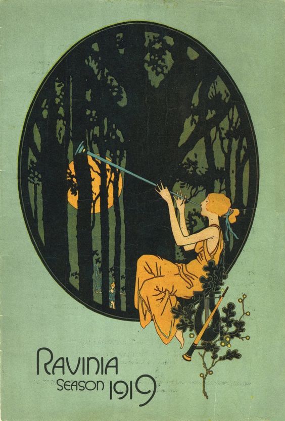 I'm looking forward to performing at the Ravinia Festival 100 years after this poster came out - March 9, 2019. Of course it will sound like it is still 1919. Tickets now on sale at bit.ly/2pL2eGL