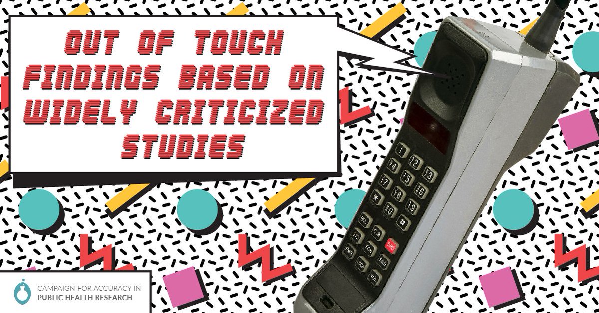 There is no convincing scientific evidence that radiofrequency radiation causes any adverse health effects, especially at levels emitted by devices such as cell phones: ow.ly/hWFY30m19hv