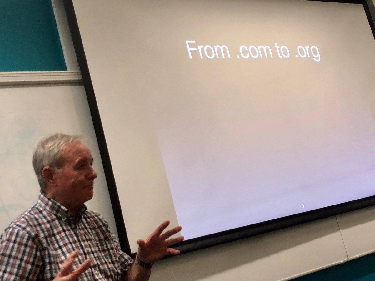 Moving from .com to .org #wpsheff 🚀