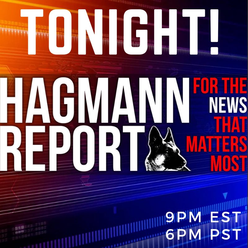 Don’t miss <a href="/CraigRSawyer/">Craig “Sawman” Sawyer 🇺🇸</a> on rhe <a href="/HagmannReport/">Doug Hagmann</a> tonight 9pm EST 6PM PST!