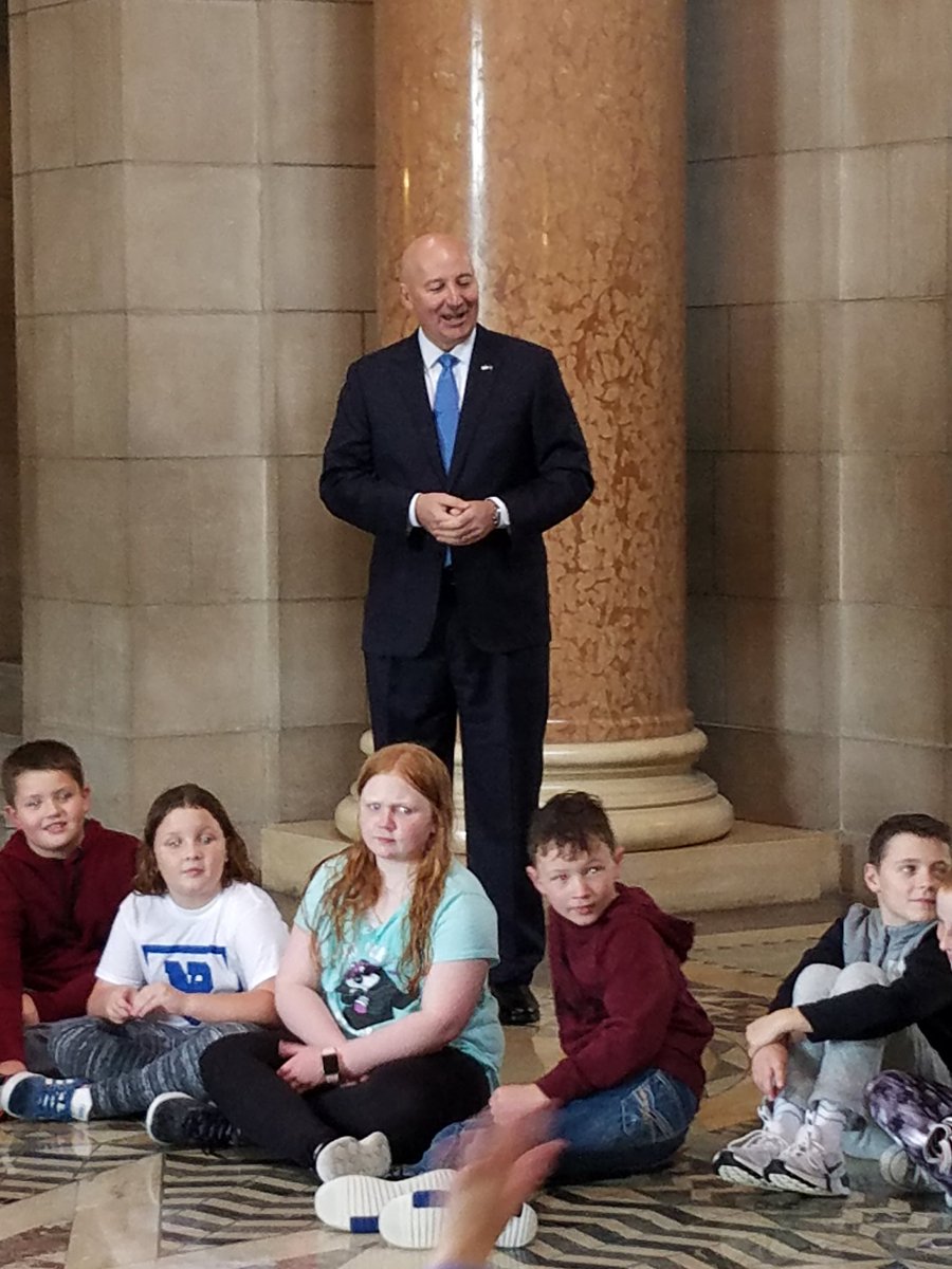 What a great trip to Lincoln. 4th grade was able to meet the govenor. Thanks to all who made our day possible.