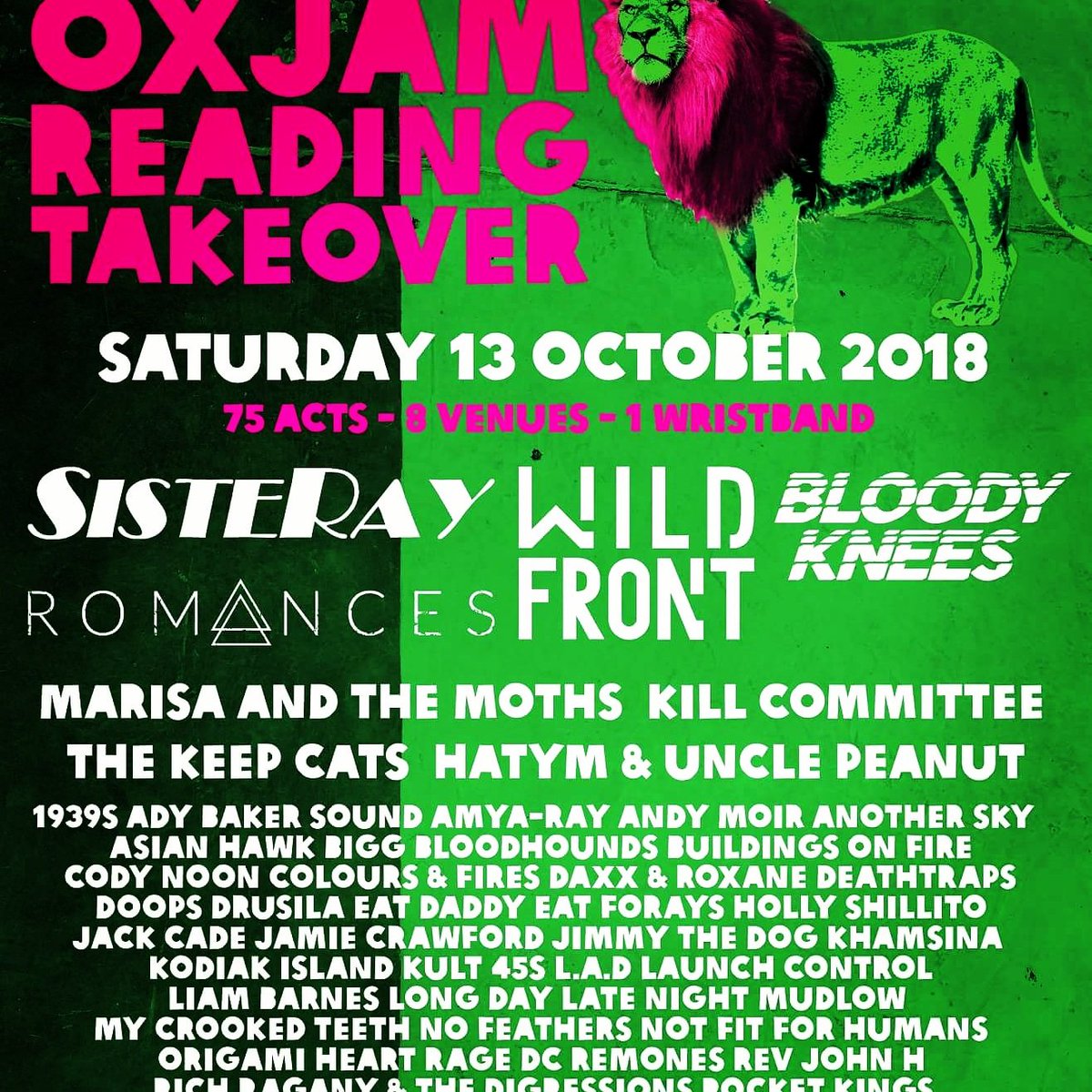 OxjamReading's tweet image. ADVANCE TKTS NEARLY ALL GONE..GET THEM AT WEGOTTICKETS £10 OR £15 ON DAY.  AVAILABLE AT ALL VENUES.  PLEASE SHARE !! #oxjam #oxfam #music #gigs #rdg #oxjamreading