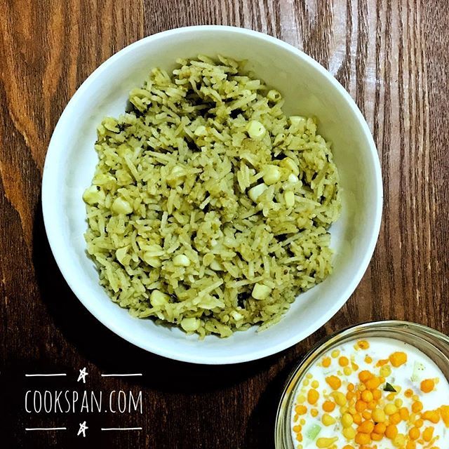 cookspan's tweet photo. Before the sweet corn vanishes from the market, I made some yummy one pot Corn coriander rice flavored with coconut n fennel and served with the creamy Boondi Raita.

#cookspan #cookyourownfood #onepotideas #onepotrecipes #cornrecipes #corianderice #fenn… https://t.co/qhOT2gpE69 https://t.co/u7wZFj4yII