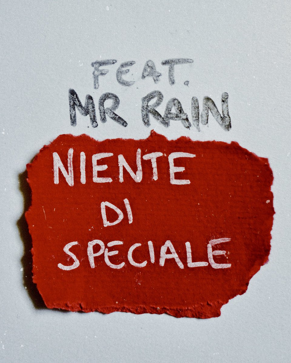 BenjieFede's tweet photo. Grazie per averci aiutato a rendere questa canzone così SPECIALE @MRRAINOFFICIAL . 02/11 https://t.co/dah2oEIo8N