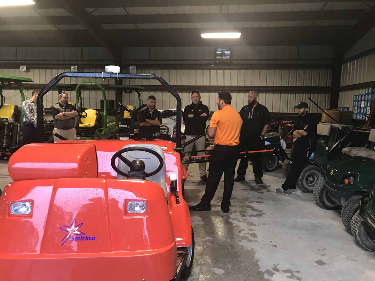 We have been forced to move sprayer training indoors due to the wet stuff. Thanks <a href="/TrinityForestGC/">Trinity Forest Golf Club</a> <a href="/StevenJ62610853/">Steven Johnson</a>