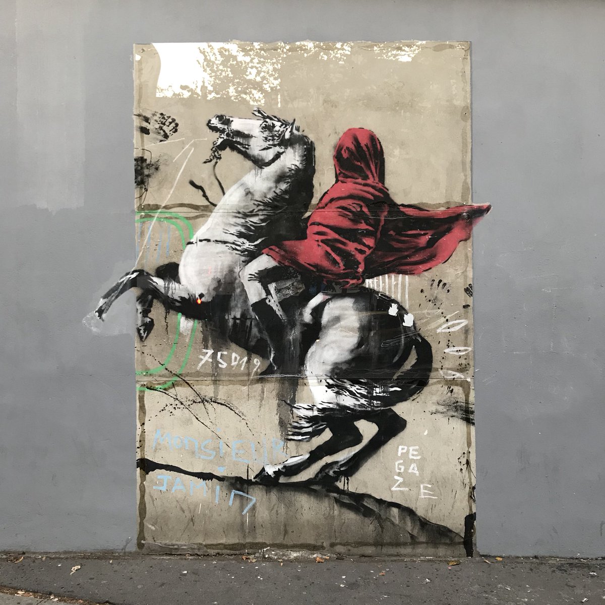 RFukuzumi's tweet photo. #bansky in #paris .
僕は好きです。

#streetart https://t.co/Q50AXlEpFW