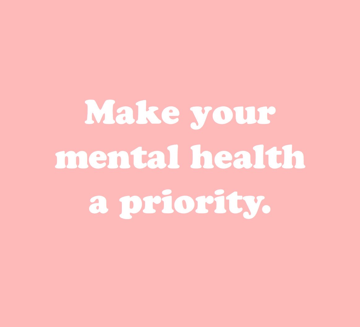 I_AM_Acceptance's tweet photo. Taking care of our mental health is essential. When we don’t prioritize our mental health it takes a toll on us.
Remember to make your mental health a priority✨
#iamacceptance #mentalhealthawareness #priorities
(Check out the full post on our FB page!) https://t.co/CO78JAjjXe