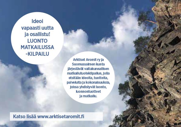 AijaVuokatti's tweet photo. Luonto matkailussa kilpailu käynnistetty. Jaathan tietoa tästä kilpailusta oman alueesi yrittäjille ja oppilaitoksille Ping: @HirvenojaSatu @SannaRovaniemi  @VisitArchipelag @OurLapland @saimaaholiday @visit_saimaa @houseoflapland @LGronroos @LGronroos @LeenaPajala https://t.co/iDDKIAN7Qg