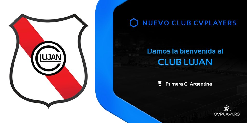 Bienvenido a CV Players <a href="/ClubLujan_Ok/">Club Luján</a>! orgullosos de que se sumen a esta comunidad digital y acompañen con tecnología sus gestiones de scouting y muestra de talentos futbolísticos #sport #fútbol #technology #managers #clubes