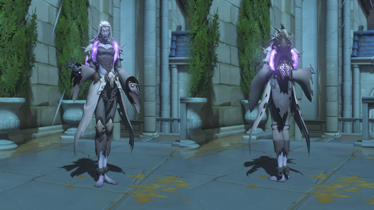 OverwatchNaeri's tweet photo. 오버워치 공포의 할로윈 2018 전설 스킨들1

Overwatch Halloween Terror 2018 Legendary Skin1

●슬래셔 76 '솔져: 76' 
●신부 '솜브라'
●마력 깃든 갑옷 '파라'
●밴시 '모이라'

●Slasher: 76 'Soldier: 76'
●Bride 'Sombra'
●Enchanted Armor 'Pharah'
●Banshee 'Moira' https://t.co/yd7RUkcxJv