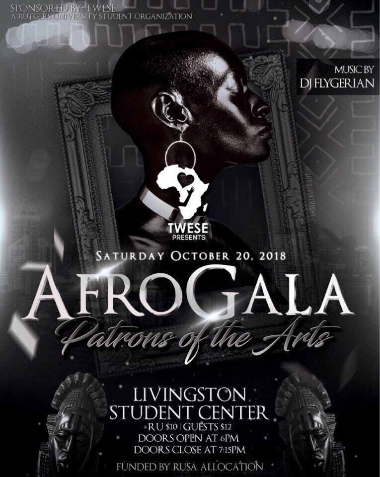 You are cordially invited to AFROGALA: Patrons of the Arts. Twese’s 28th Annual African Pride Banquet! 🌍 Get ready to experience a night full of showcasing the culture of Africa.🎭. Come in your best outfits and dancing shoes as we bring the creativity of our culture to light!
