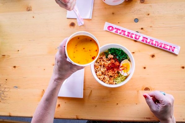 The Pop team is here to make all your #ramen dreams a reality. Walk up or place your order online to skip the line. Bring some @OtakuSouthRamen home and make everyone happy tonight...