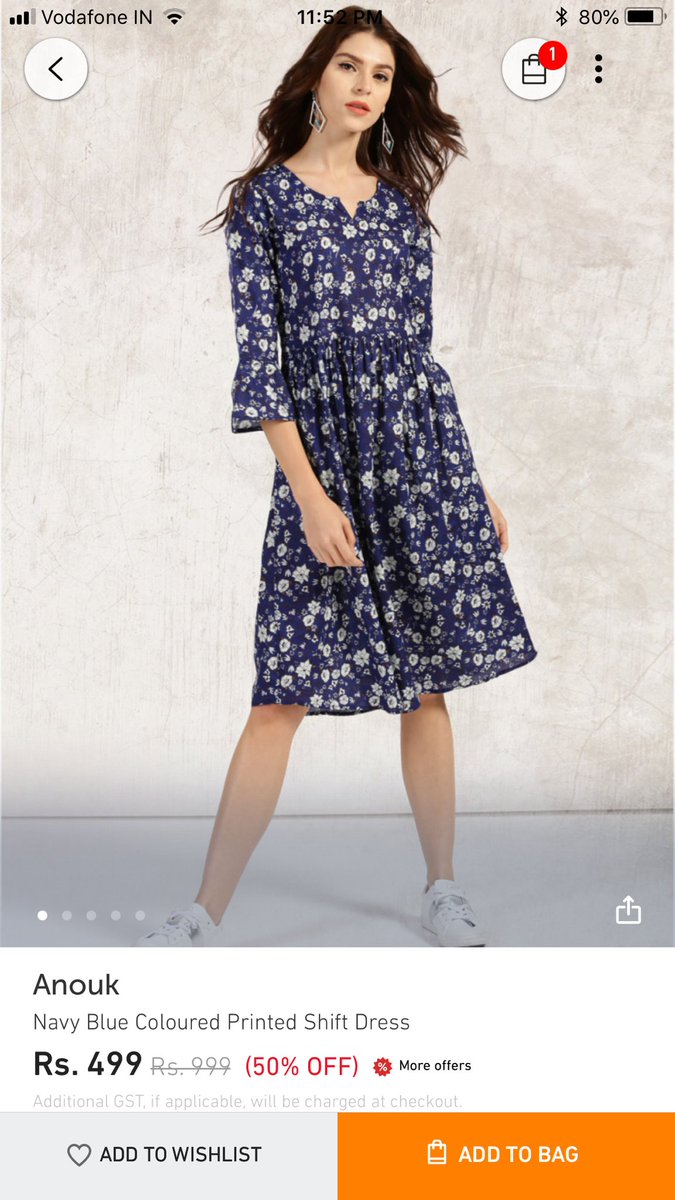 shift dress jabong