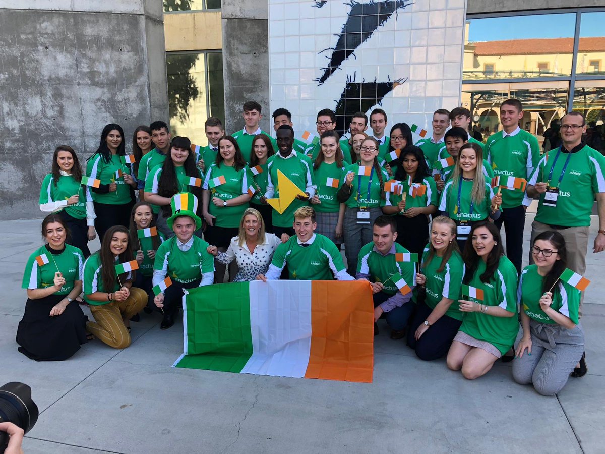 The moment we’ve all been waiting for !!! Enactus World Cup 2018 #EWC18 #EnactusIreland #WeAllWin