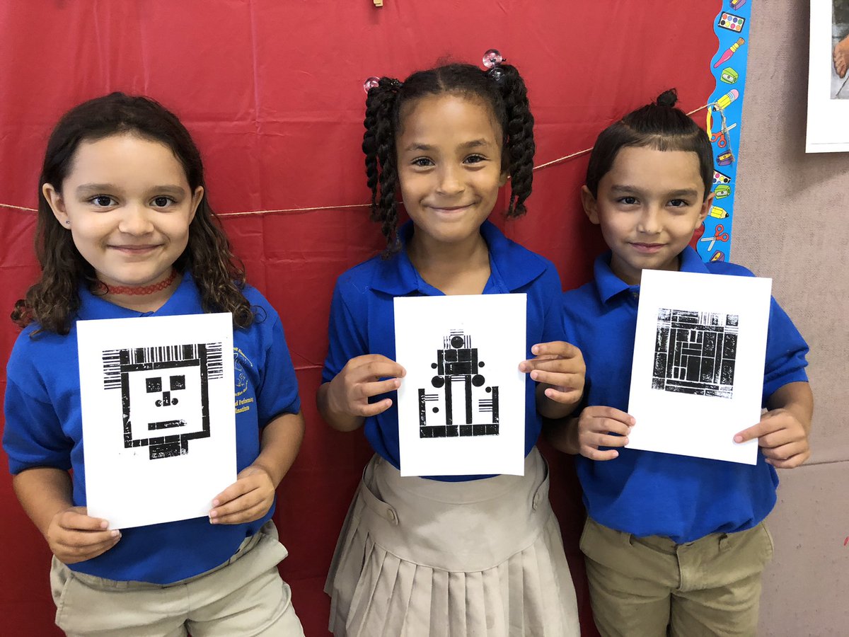#LEGO #letterpress in the #artstudio today! This was a small test run w/ these awesome 2nd graders. We’ll combine math and art for this upcoming #printmaking #artproject. Stay tuned! #AISDInnovates #artsintegration